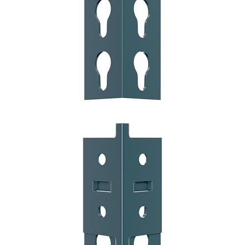 Yaheetech 5-Tier Heavy Duty Garage Shelving Unit, Adjustable Metal Storage Rack, Blue J339478