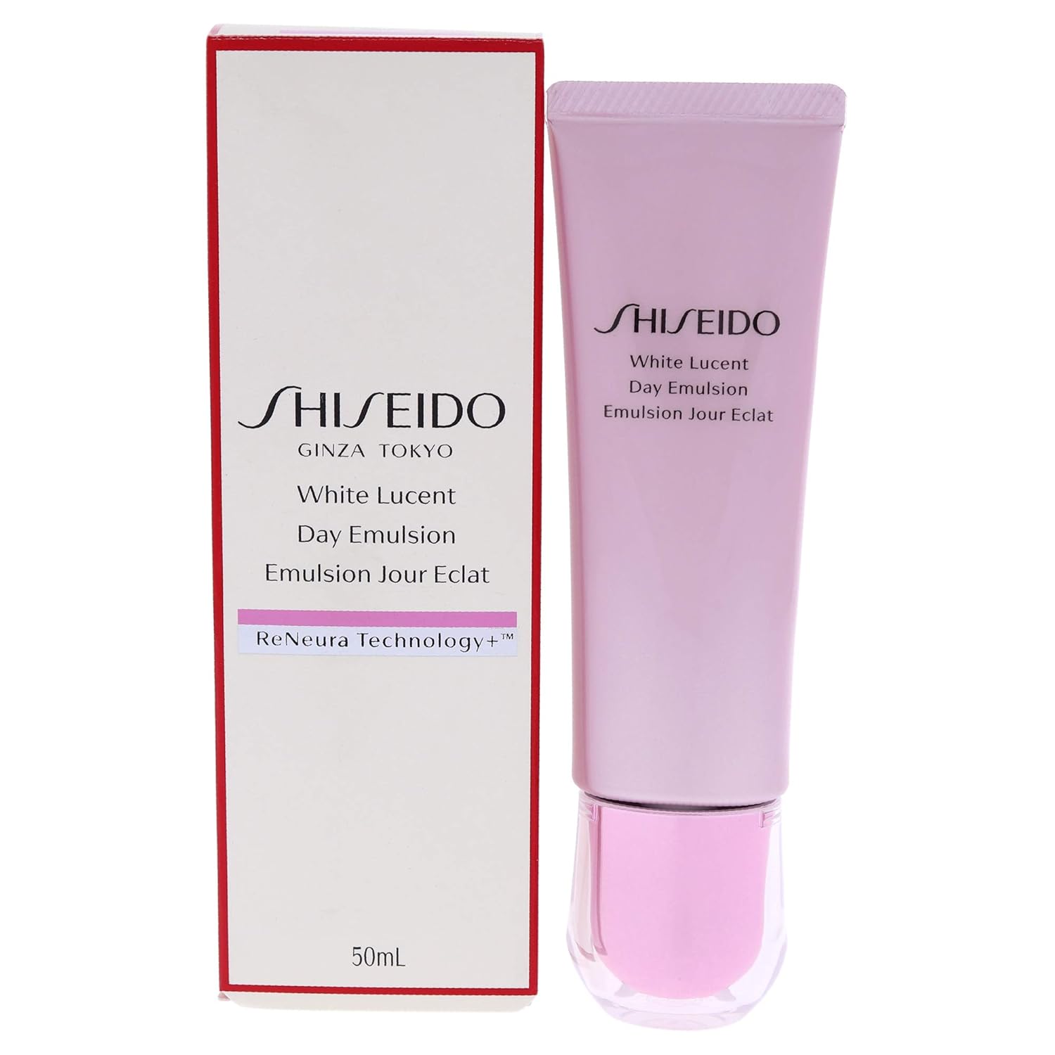 White Lucent Day Emulsion Broad Spectrum SPF 23 - 50 mL - Targets Dark Spots & Fine Lines - 24-Hour Hydration - Non-Comedogenic - All Skin Types