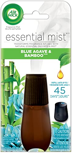 Air Wick Essential Mist Refill, 3ct, Brown Sugar & Vanilla, Fall Scent, Essential Oils, Air Freshener