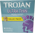 Trojan Condom, Sensitivity Ultra Thin Lubricated, 36 Count