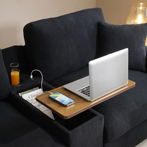 Oversized Modular Sectional Sofa with Movable Ottoman E909