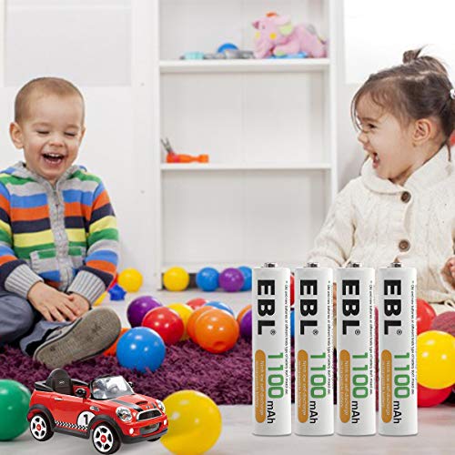 EBL AAA Rechargeable Batteries 24 Counts, Ni-MH 1100mAh A21919