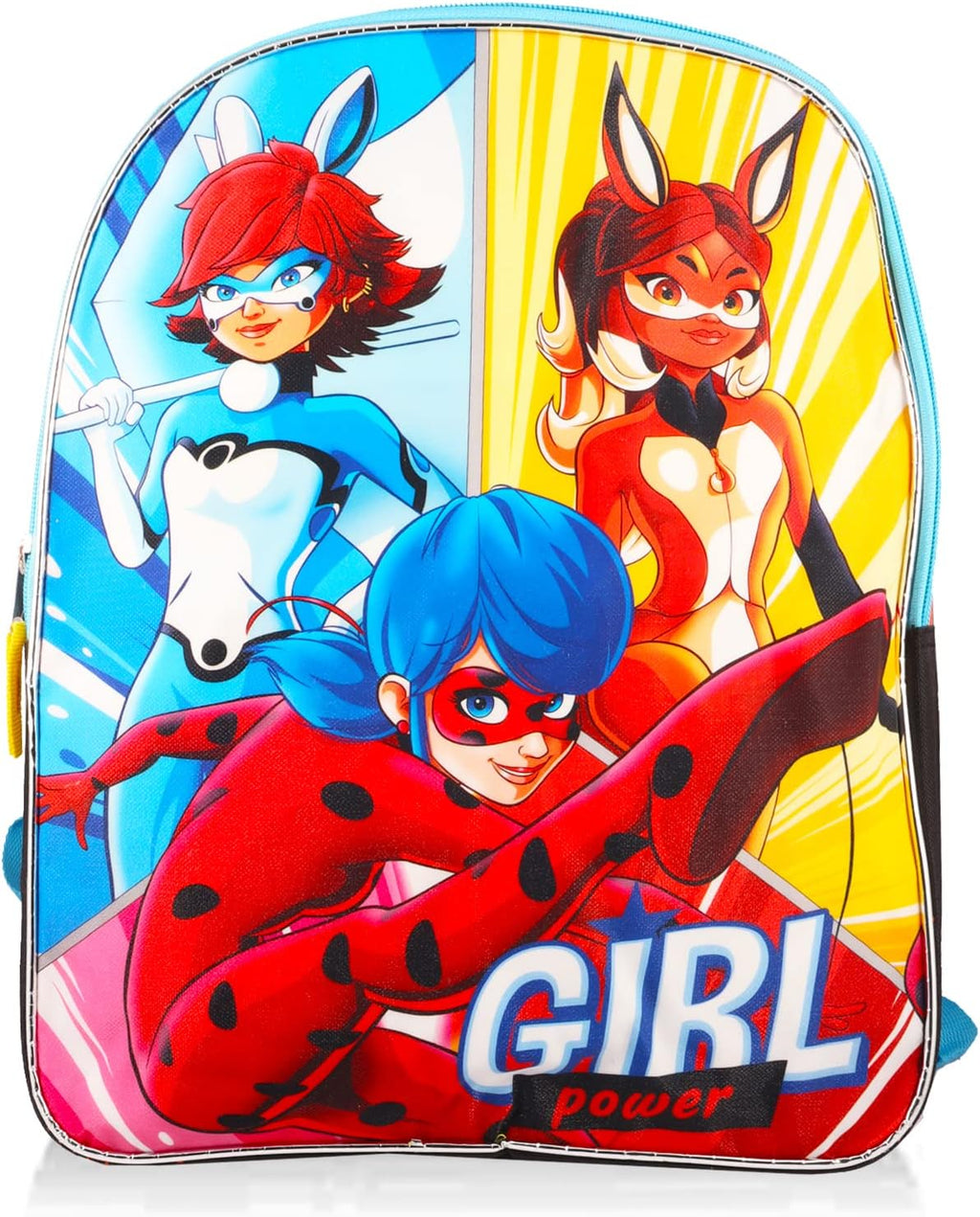 Miraculous Ladybug Backpack Set with 15" School Bag and Stickers C19239