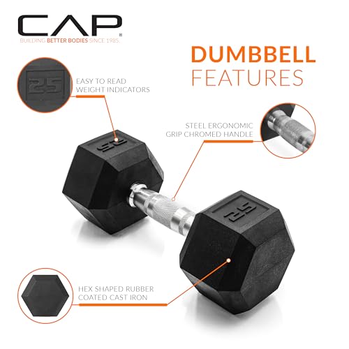 CAP Barbell Coated Dumbbell Set H62783