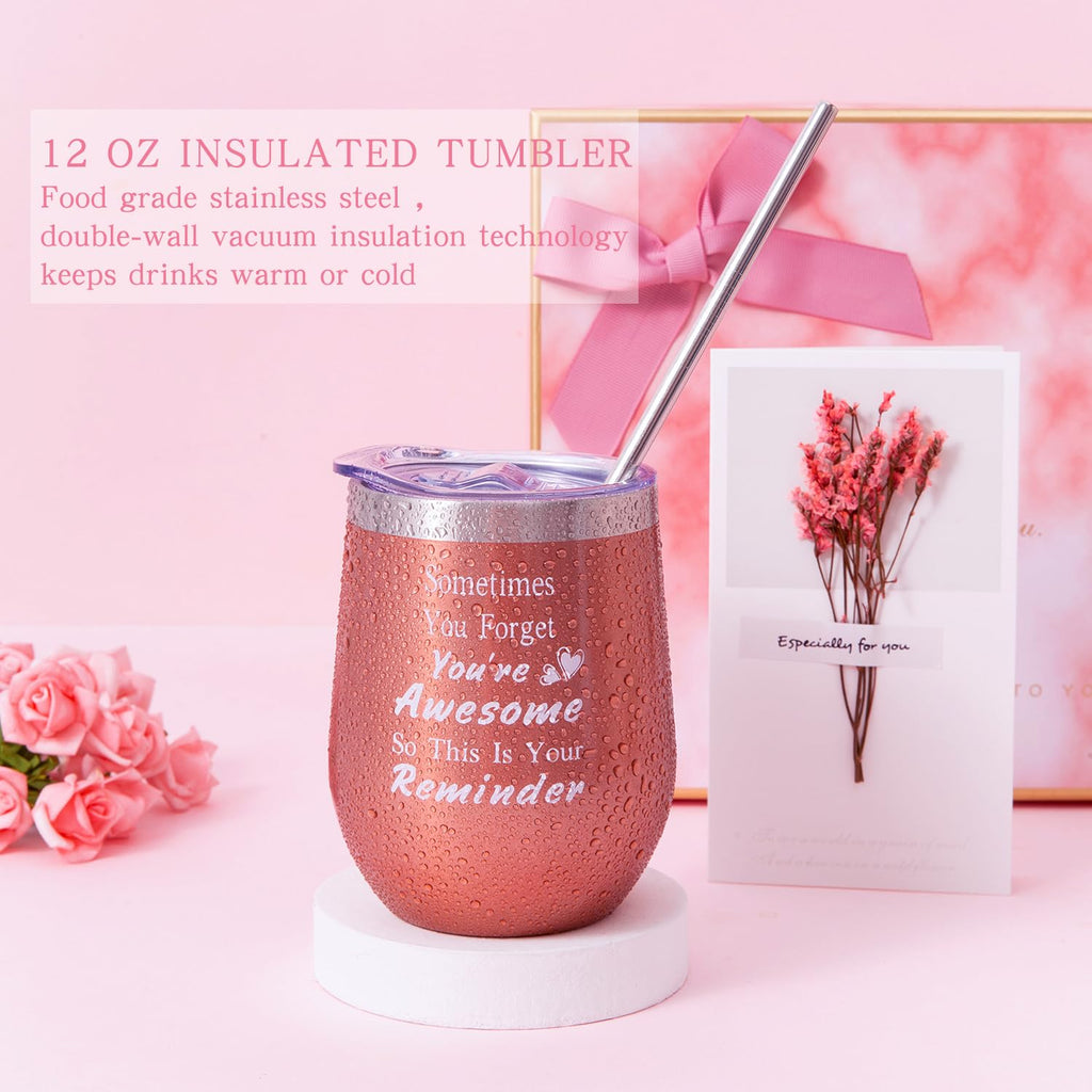 Pink Gift Box for Women Self Care Birthday Care Package D35382