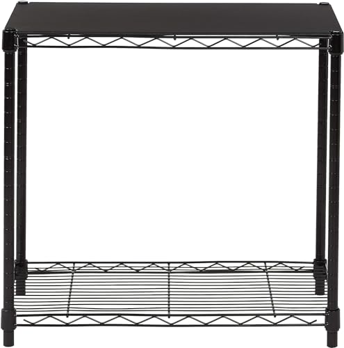 Sweetcrispy 4-Shelf Storage Shelving Unit, Adjustable Metal Wire Racks B3757