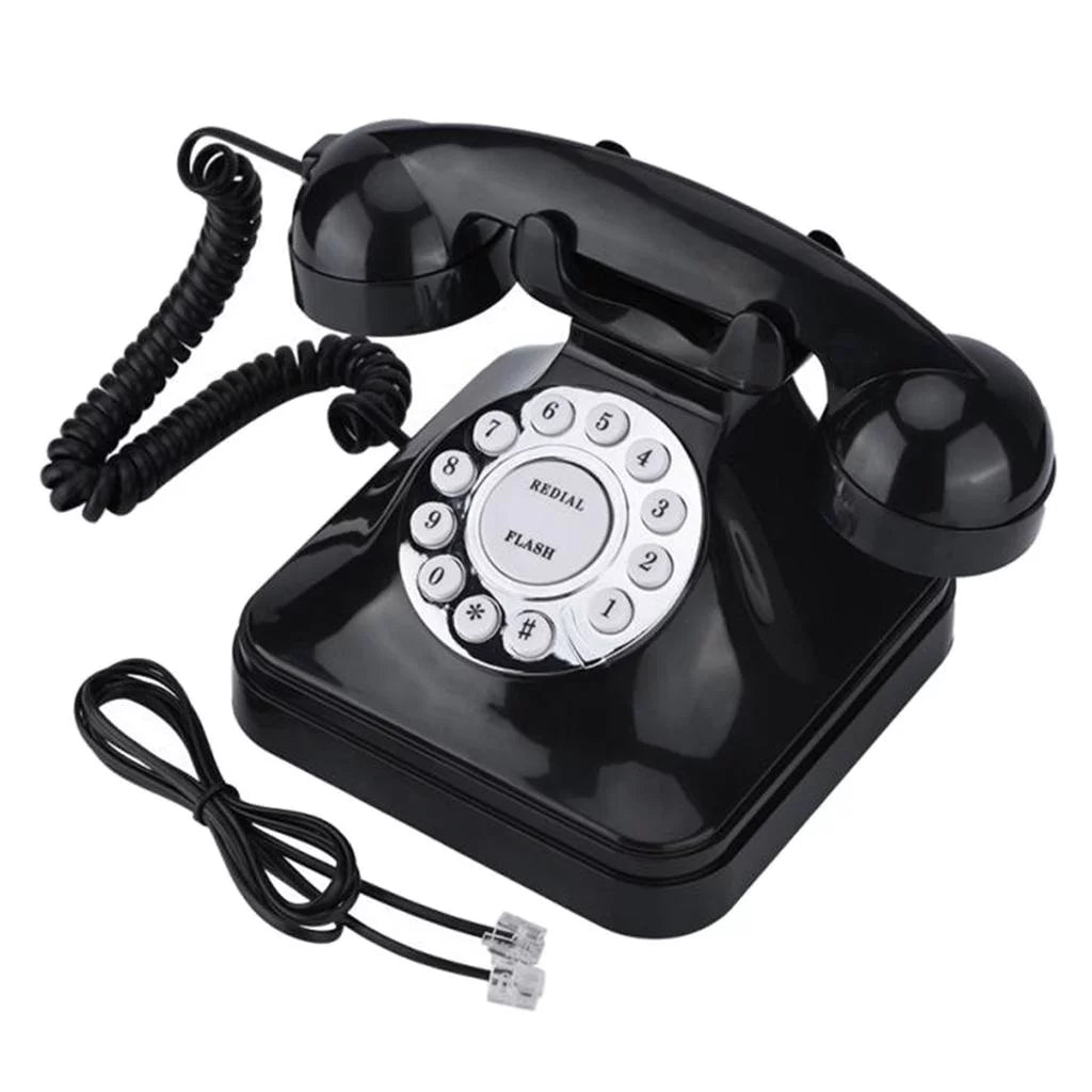 Corded Phone with Button Dialing for Desk Table A513
