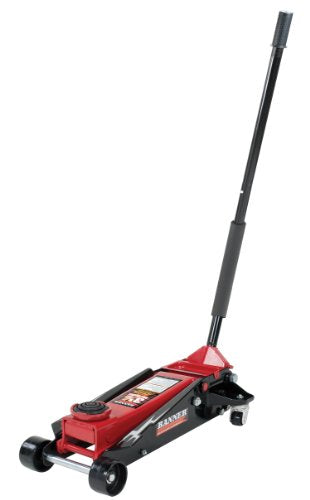 Blackhawk B6350 Black/Red Fast Lift Service Jack - 3.5 Ton Capacity X185803