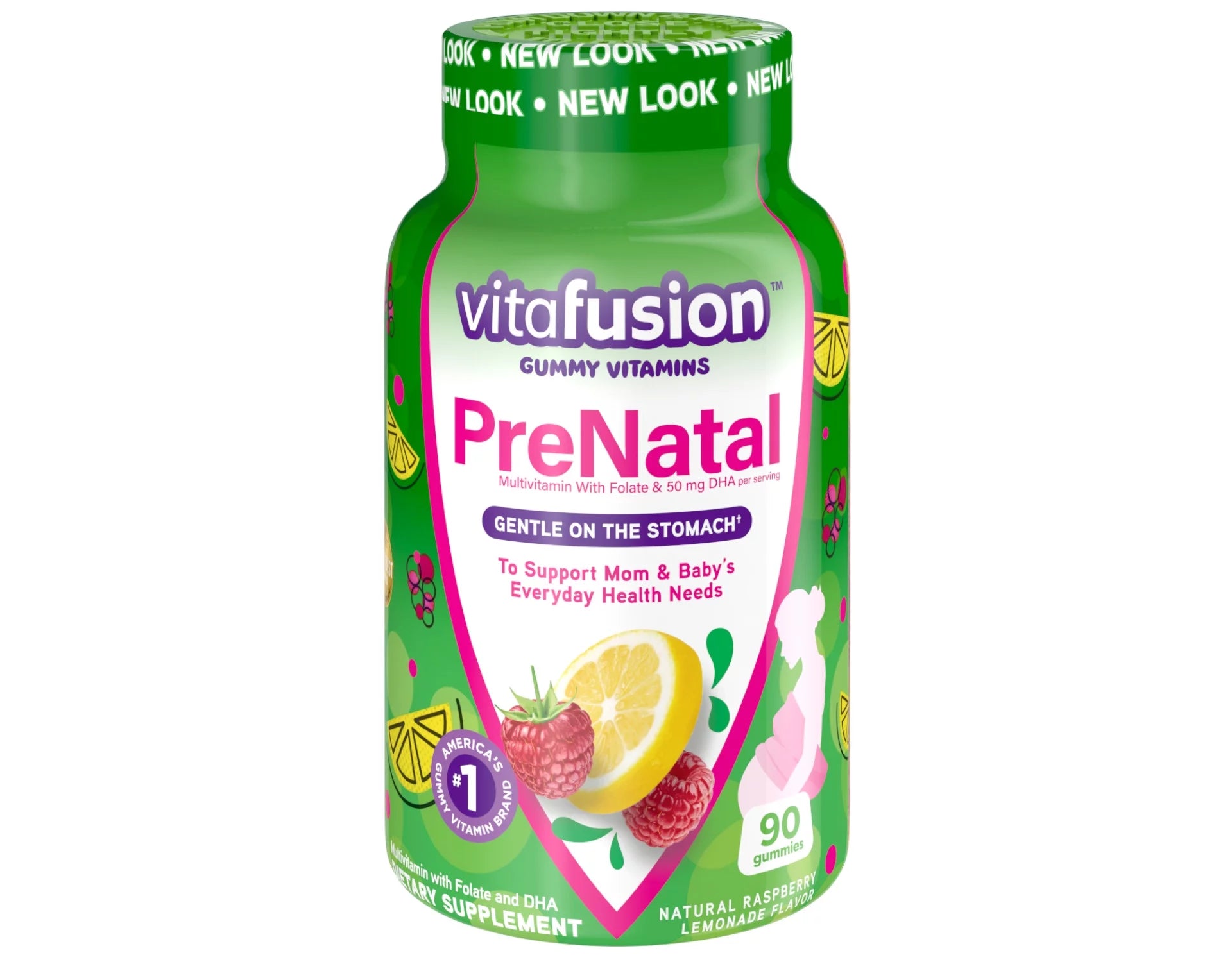 Vitafusion Prenatal Gummy Chews, 90 Count (Pack of 3) K843
