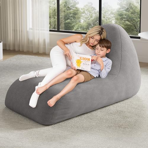 COMAX Unicorn Bean Bag Chair for Kids with Filler, Pink H562644