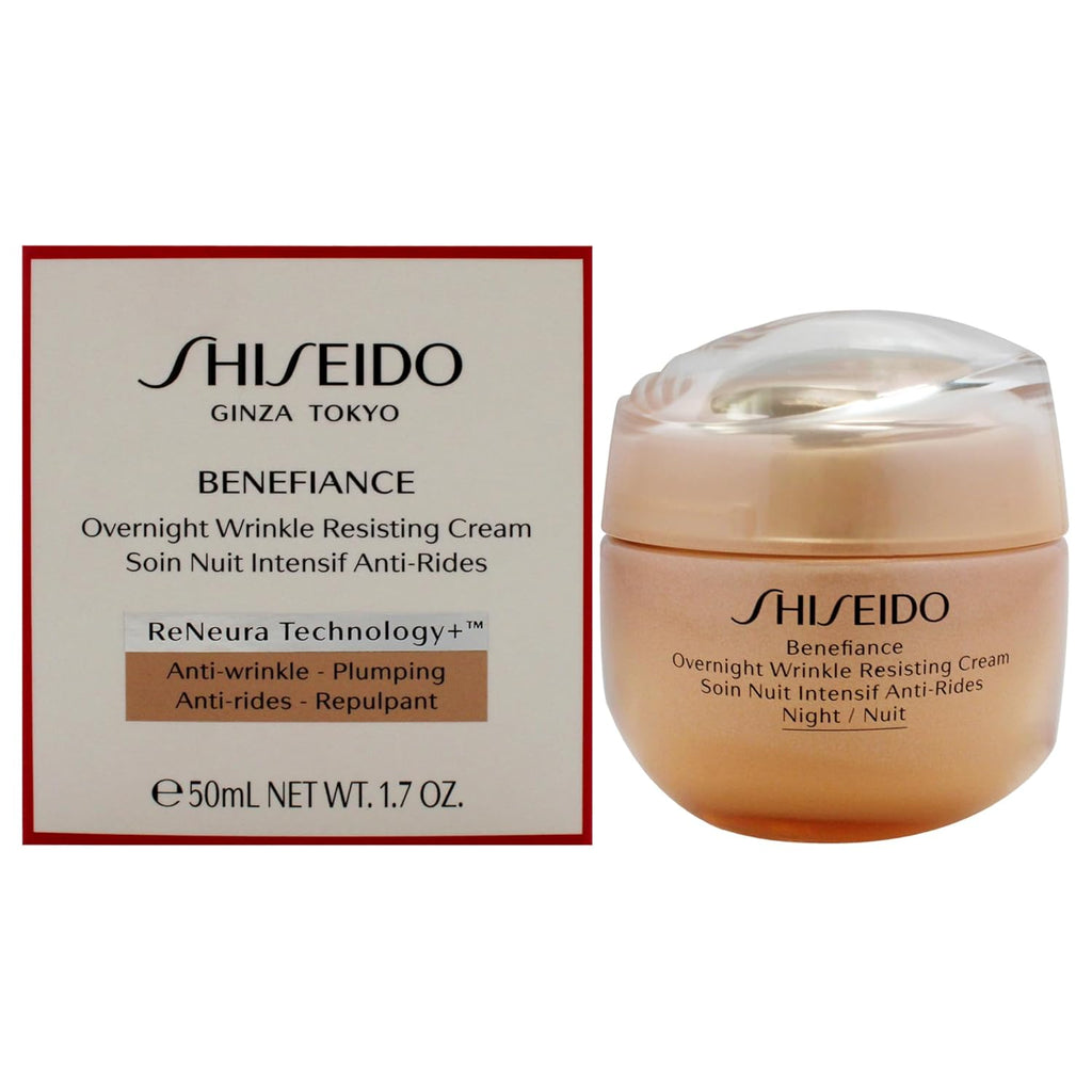 Benefiance Overnight Wrinkle Resisting Cream, 1.7 Fl Oz