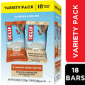 CLIF BAR - Crunchy Peanut Butter and White Chocolate Macadamia Nut Flavor - Variety Pack - Made with Organic Oats - 9-11g Protein - Non-GMO - Plant Based - Energy Bars - 2.4 oz. (18 Count)