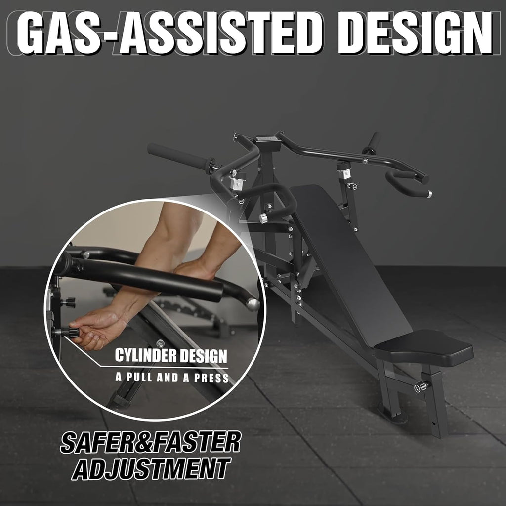 GMWD Chest Press Machine with Independent Converging Arms for Home Gym Y4530