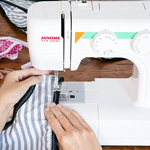 Janome MOD-19 Sewing Machine with 19 Stitches and Automatic Needle Threader Y609252