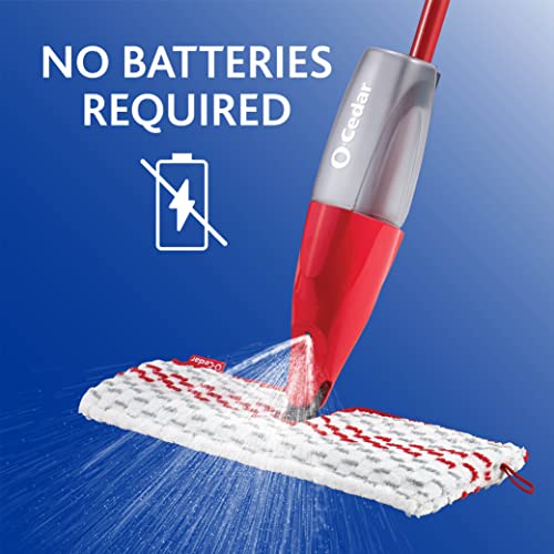 O-Cedar ProMist MAX Spray Mop with 3 Extra Refills, Red R149900