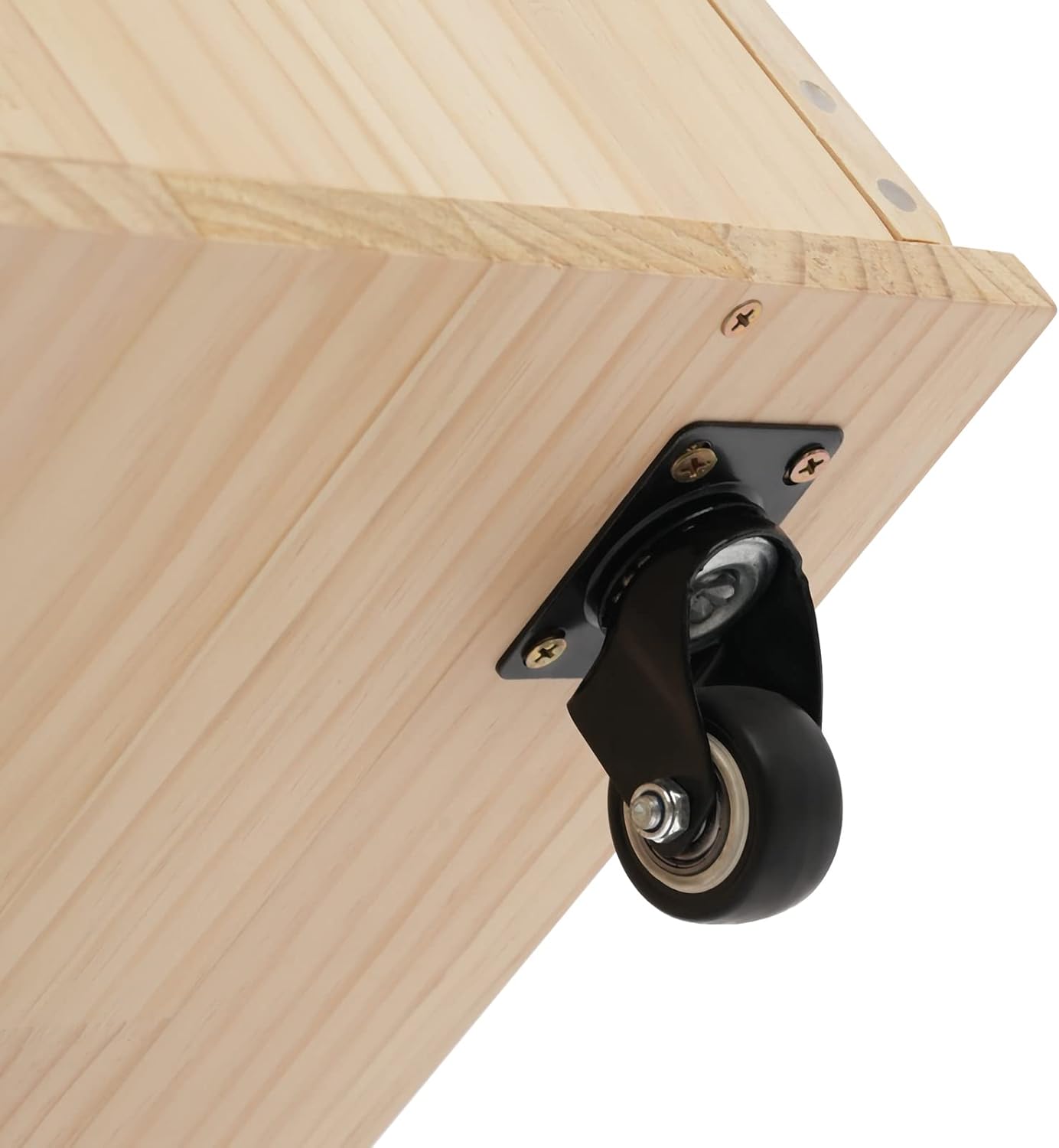 Wooden Cat Cage & Playpen with Wheels for Indoor Outdoor Use A383938