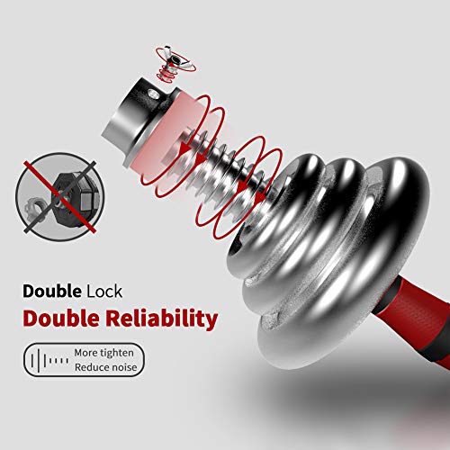 Adjustable Dumbbell Set with Carry Box for Home Gym B6990