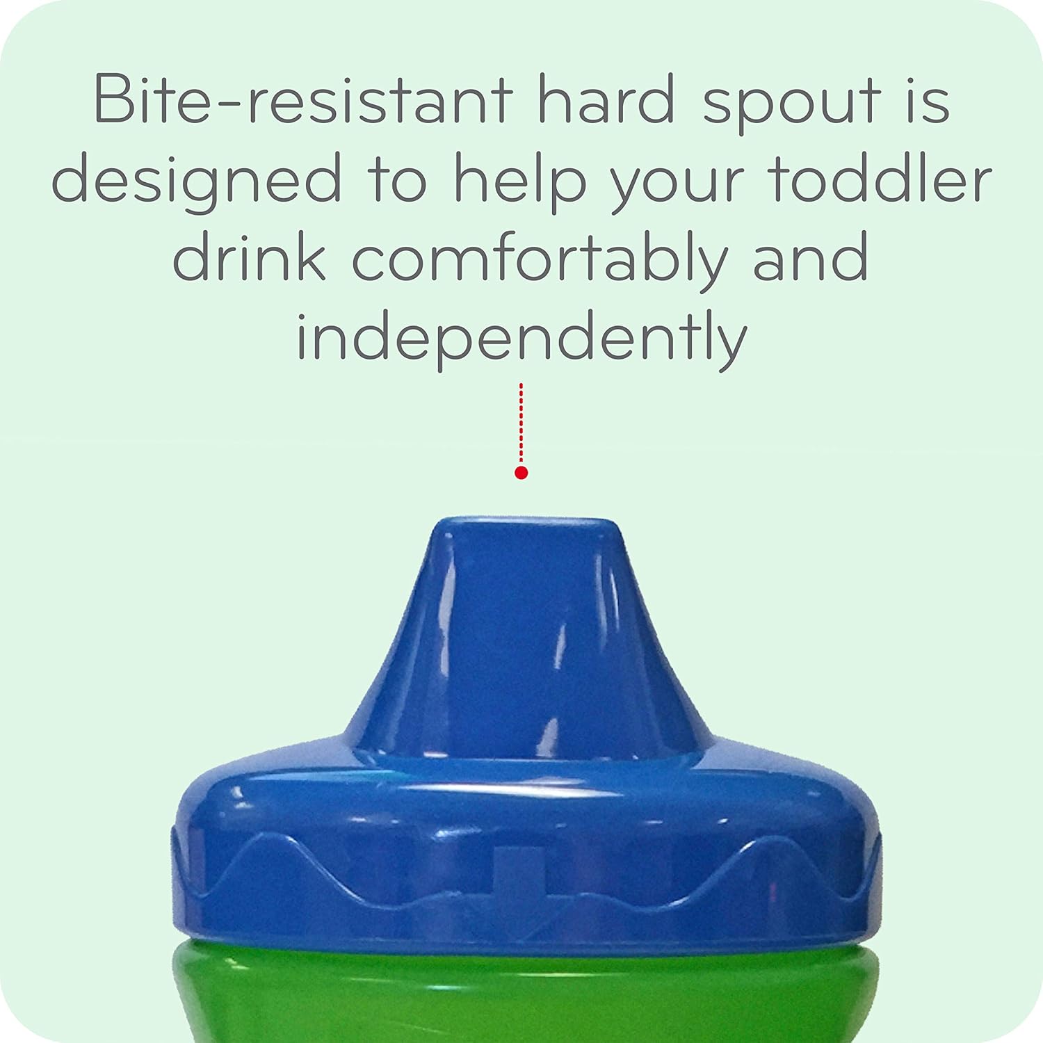 NUK Fun Grips Hard Spout Sippy Cup, 10 oz U82333