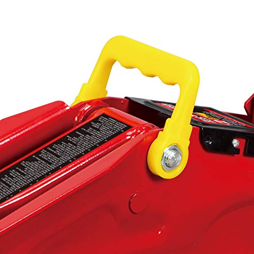 BIG RED Torin Hydraulic Trolley Floor Jack with Storage Case, 1.5 Ton Capacity, Black J906585