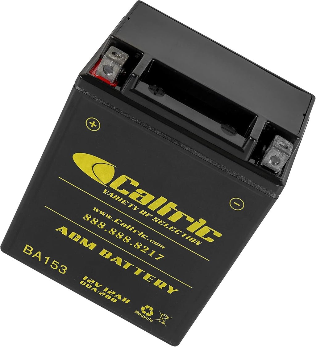 Caltric AGM Battery for Polaris Sportsman 500 4x4 6x6 2005-2006 F11201
