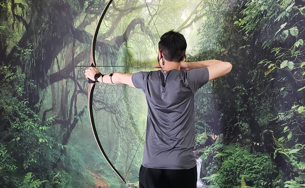 SAS Pioneer 68" Traditional Wood Longbow, Right and Left Hand A5044