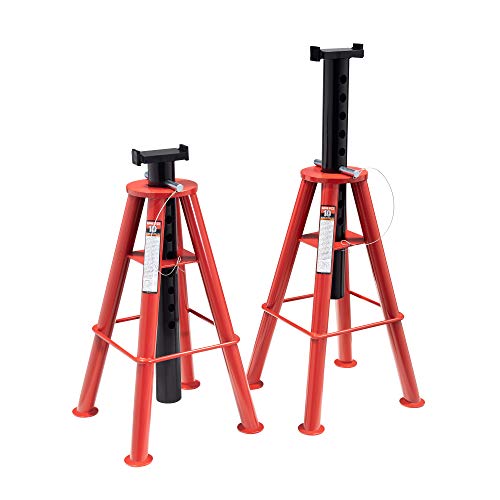 Sunex 1410 10-Ton Pin Type Jack Stands, Pair R896444