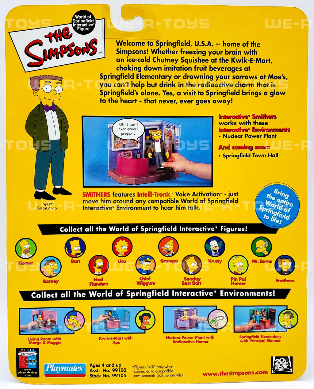 Simpsons Wave 2 Smithers Action Figure B33916