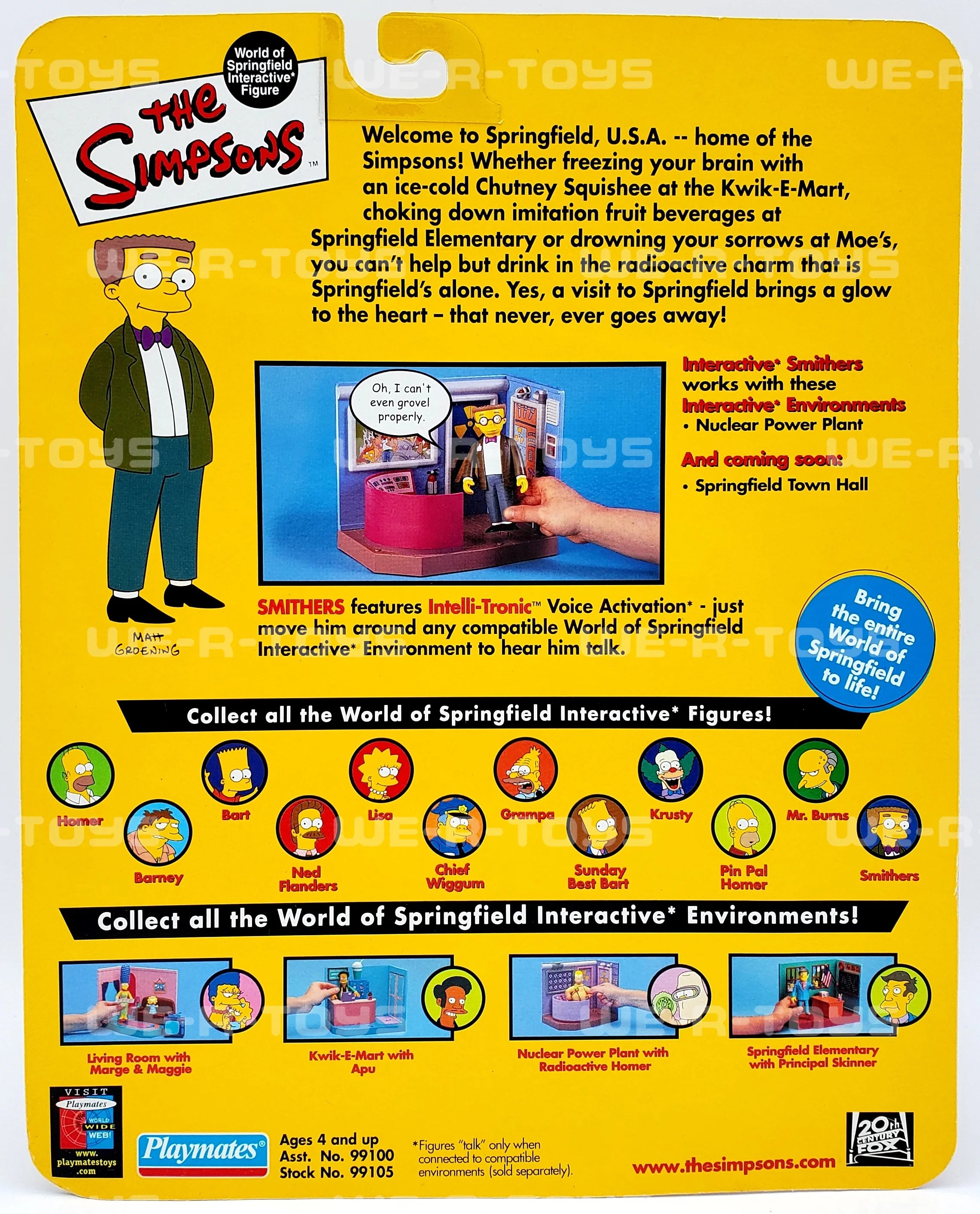 Simpsons Wave 2 Smithers Action Figure B33916