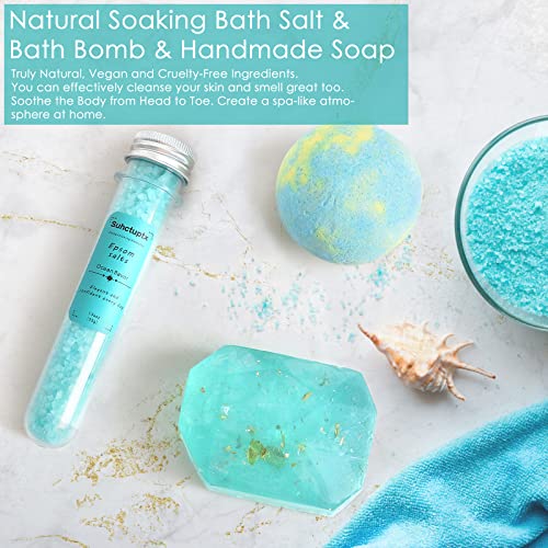 Relaxing Spa Gift Basket Set for Women Birthday K61060
