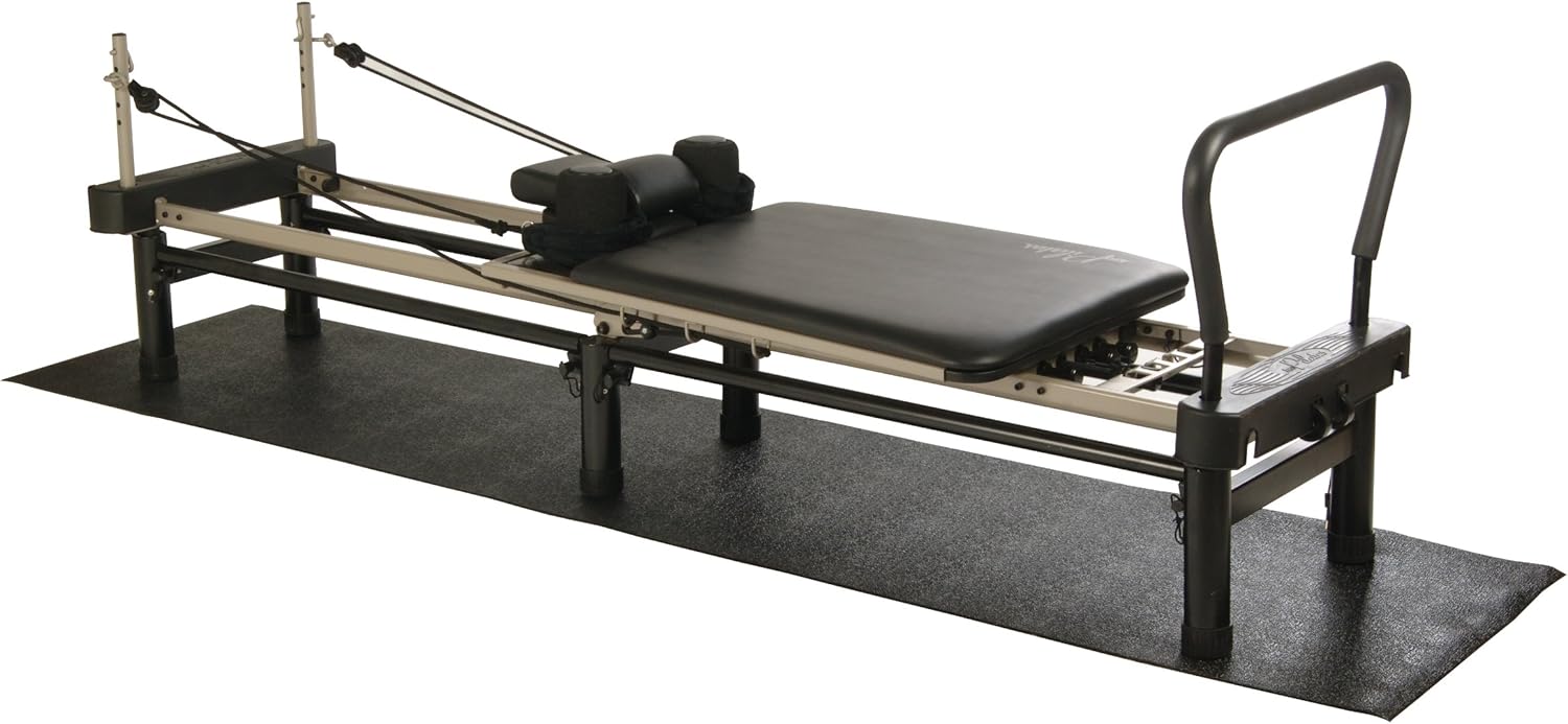 AeroPilates Equipment Mat for Pilates Reformer Black J637