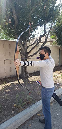 Southland Archery Supply SAS Maverick One Piece Traditional Wood Hunting Bow I23104