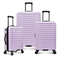 U.S. Traveler Boren Polycarbonate Hardside Rugged Travel Suitcase Luggage with 8 Spinner Wheels, Aluminum Handle, Teal, 2-Piece Set, USB Port in Carry-On