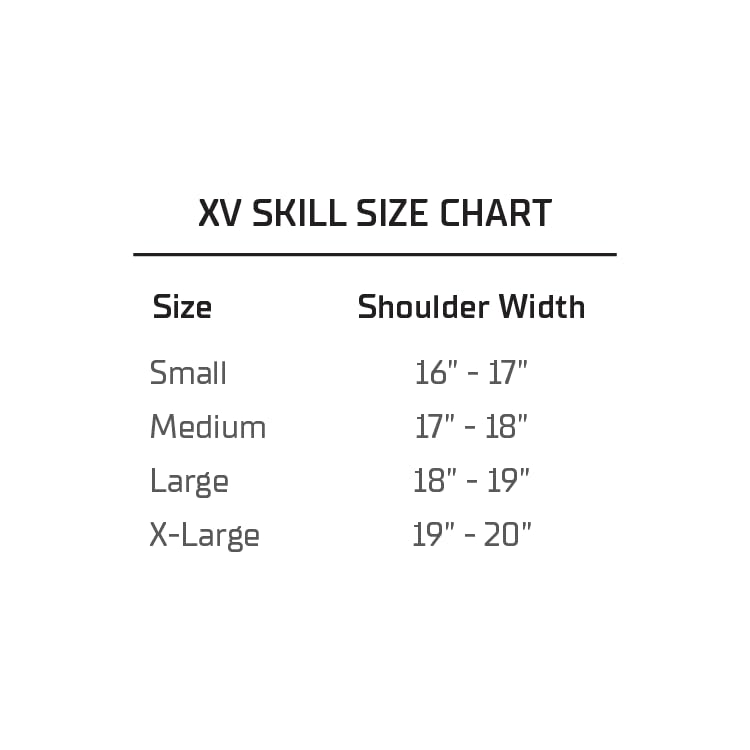 Schutt XV Skill Football Shoulder Pads L974