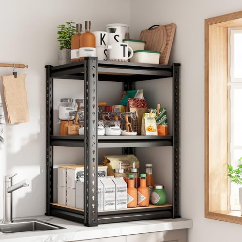 REIBII Storage Shelves 6 Tier Heavy Duty Metal Shelving, Adjustable, 2250LBS A7728
