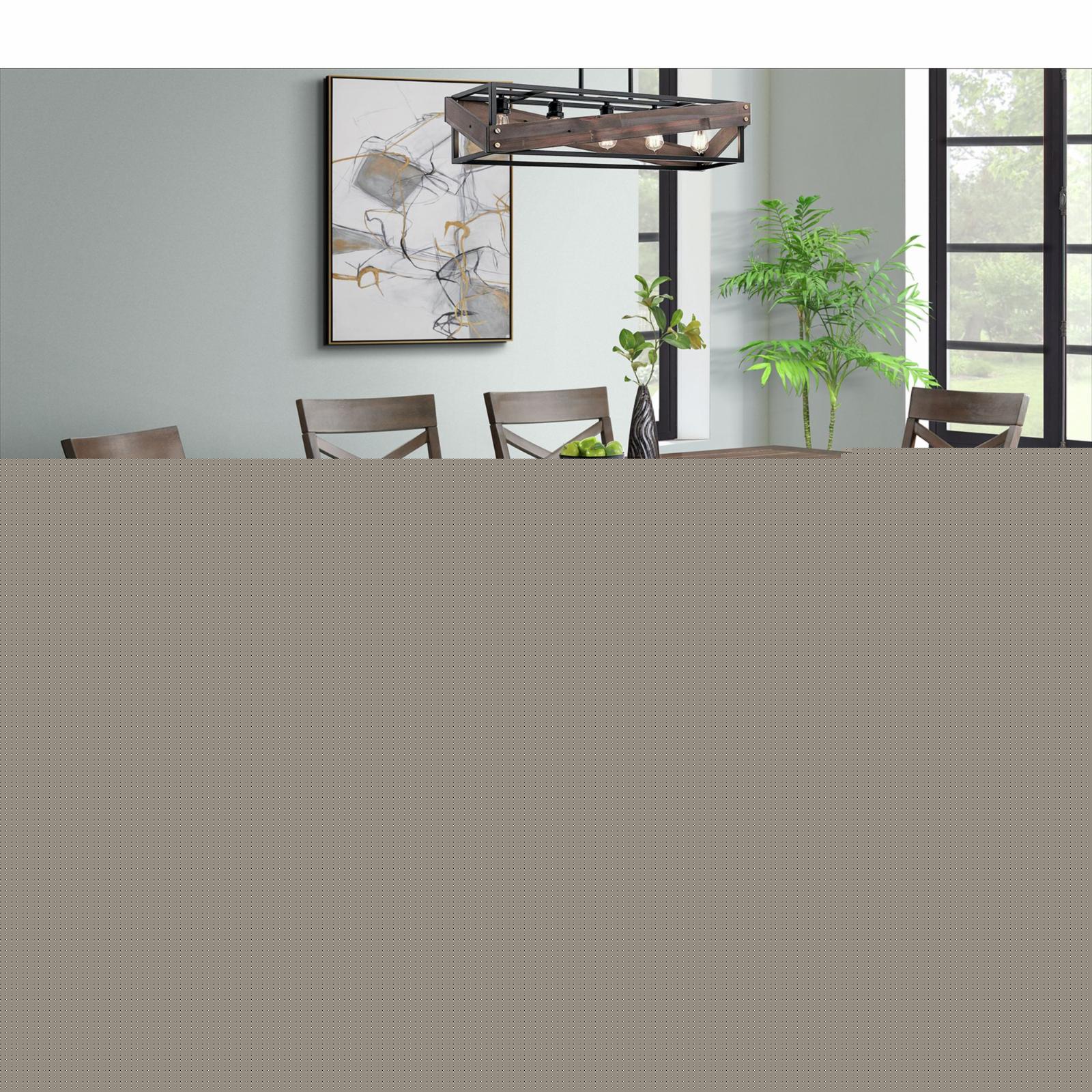 Regan 6PC Counter Height Dining Set in Cherry with 4 Side Chairs and Bench V30653