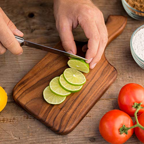 Brazos Home Dark Walnut Wood Cutting Board, 16 x 8 J642691