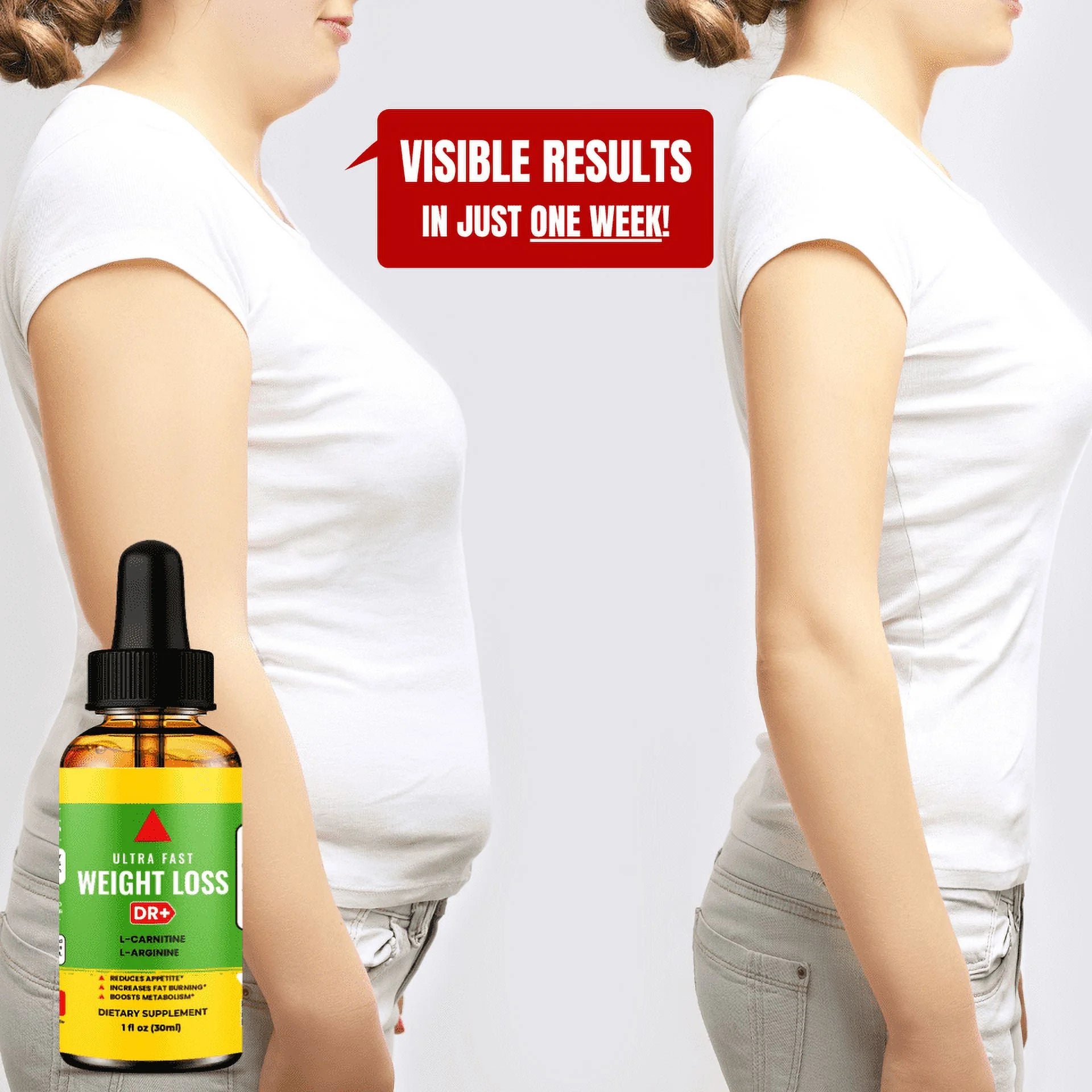 Weight Loss Drops Metabolism Booster Appetite Suppressant I588