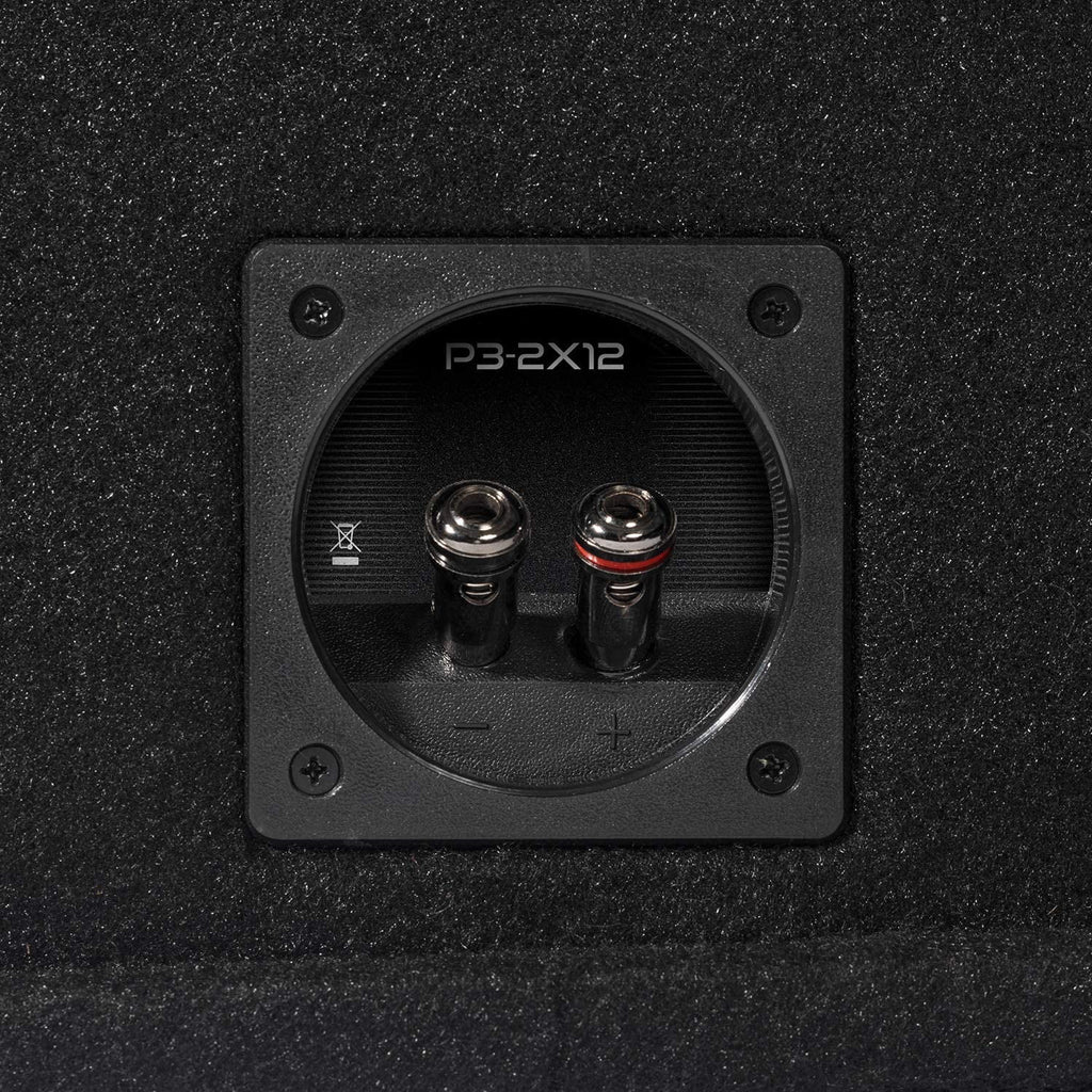 Rockford Fosgate P3-2X12 Punch Dual 12" Ported Subwoofer Enclosure M7887