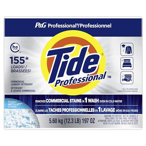Tide Professional Commercial Powder Laundry Detergent, 155 Loads Y336