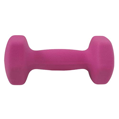 Sunny Health & Fitness Neoprene Coated Hex Dumbbell, Sold in Pairs F81825