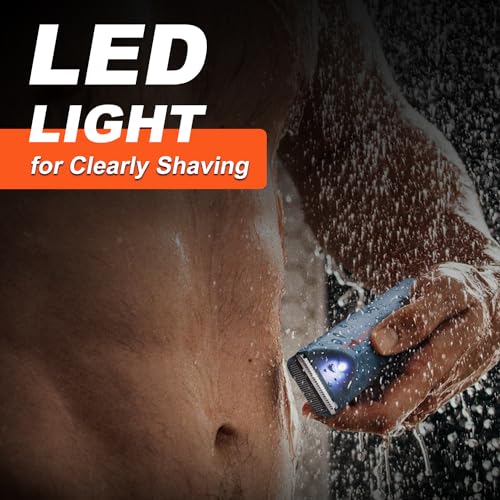 Men's 2-in-1 Body Hair Trimmer with Ceramic Blades K774025