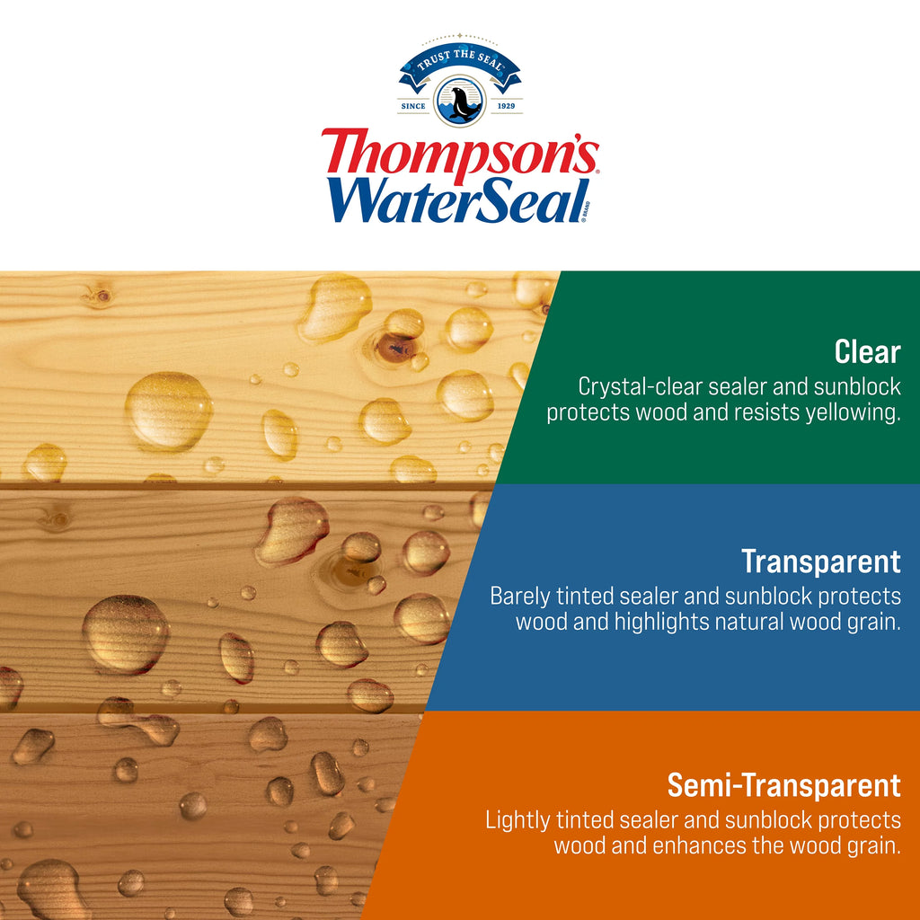 Thompson's WaterSeal Clear Wood Sealer, 5 Gallon R418945