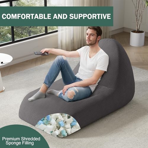 COMAX Unicorn Bean Bag Chair for Kids with Filler, Pink H562644
