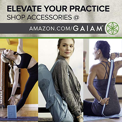 Gaiam Yoga Mat 6mm Extra Thick Non Slip Exercise & Fitness Mat H68336