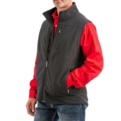 Cinch Men's Bonded Softshell Vest with Concealed Carry Pockets P530