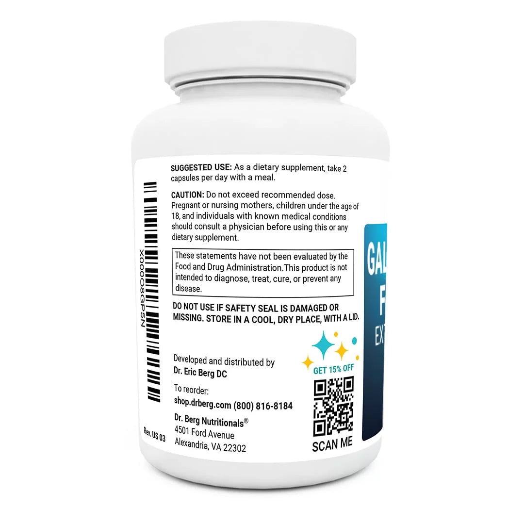 Dr. Berg Gallbladder Formula Extra Strength, 90 Capsules I26002