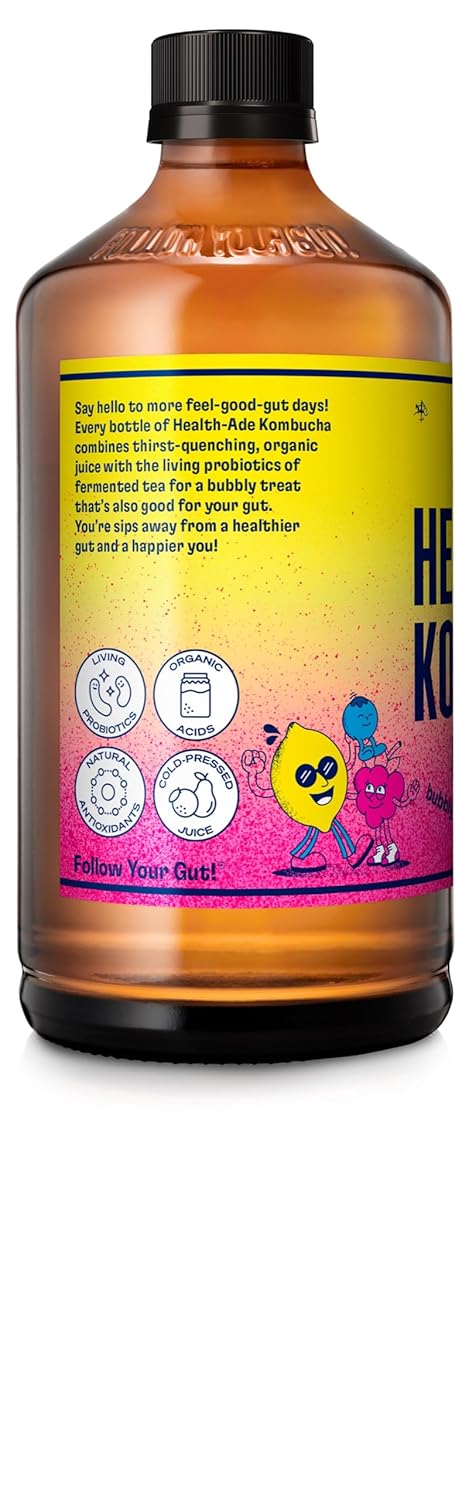 Health-Ade Organic Berry Lemonade Kombucha, 16 oz W727