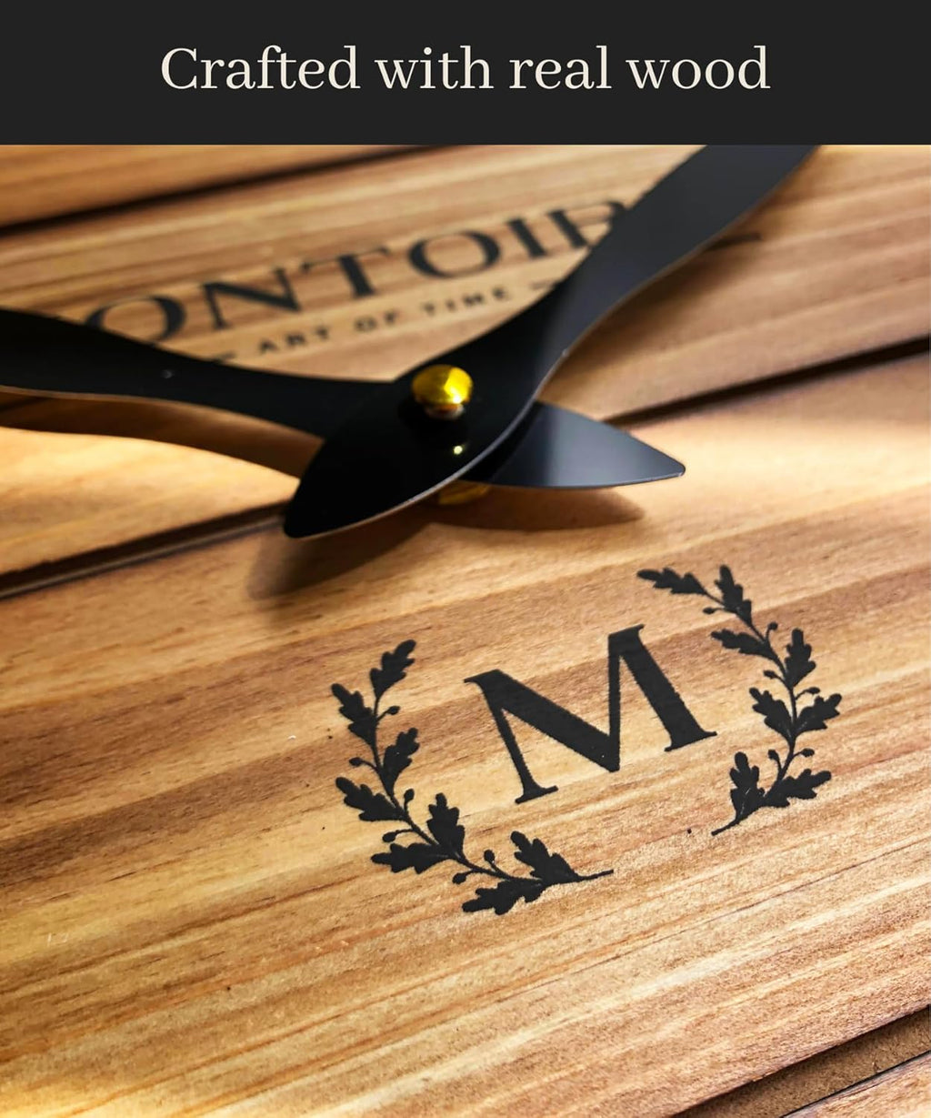 24 Inch Farmhouse Wall Clock with Roman Numerals T5972