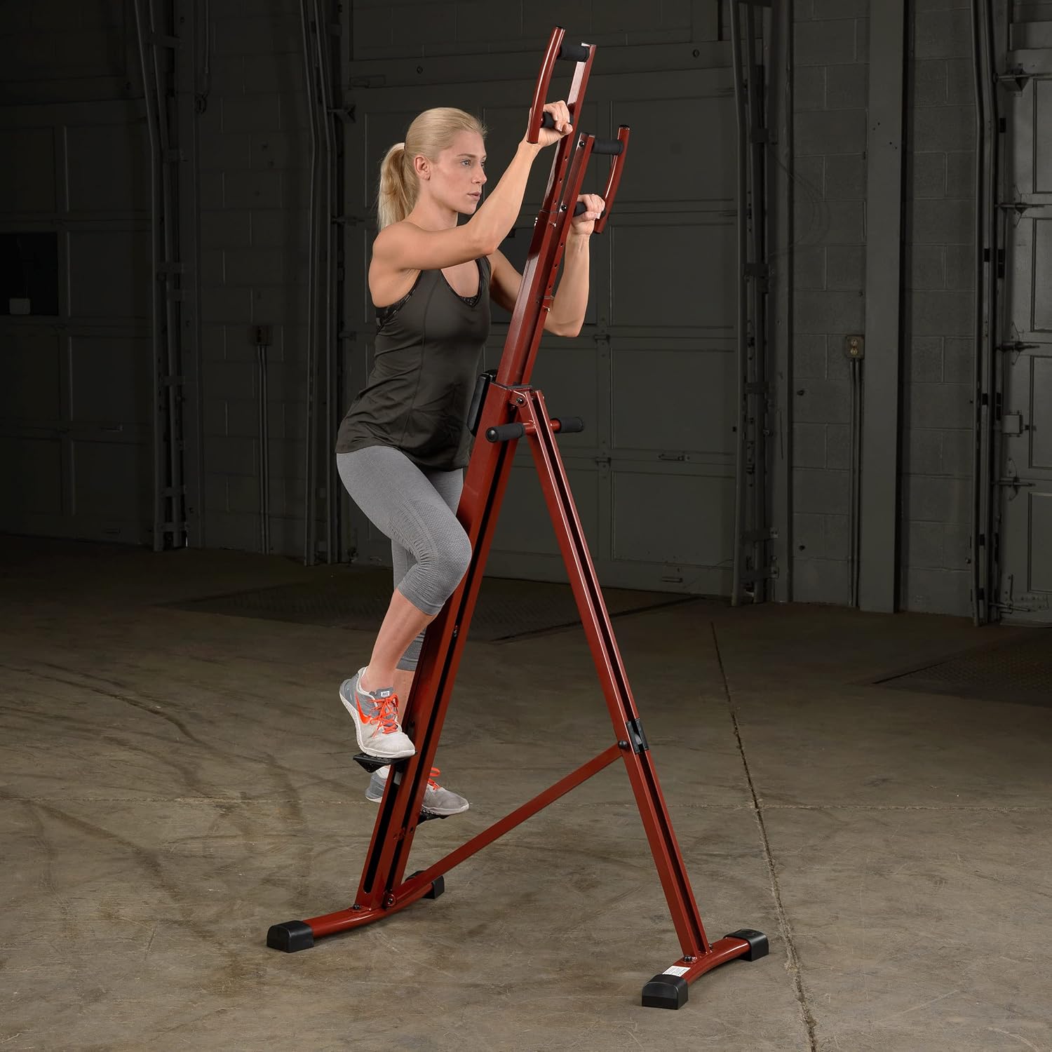 Body-Solid Vertical Climber Total Body Workout Machine for Home Fitness R6842