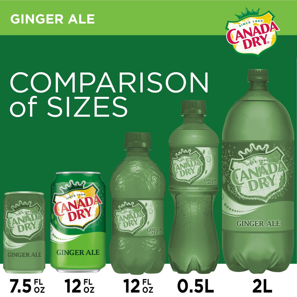 Canada Dry Ginger Ale 30 pk 7.5 fl oz O1201